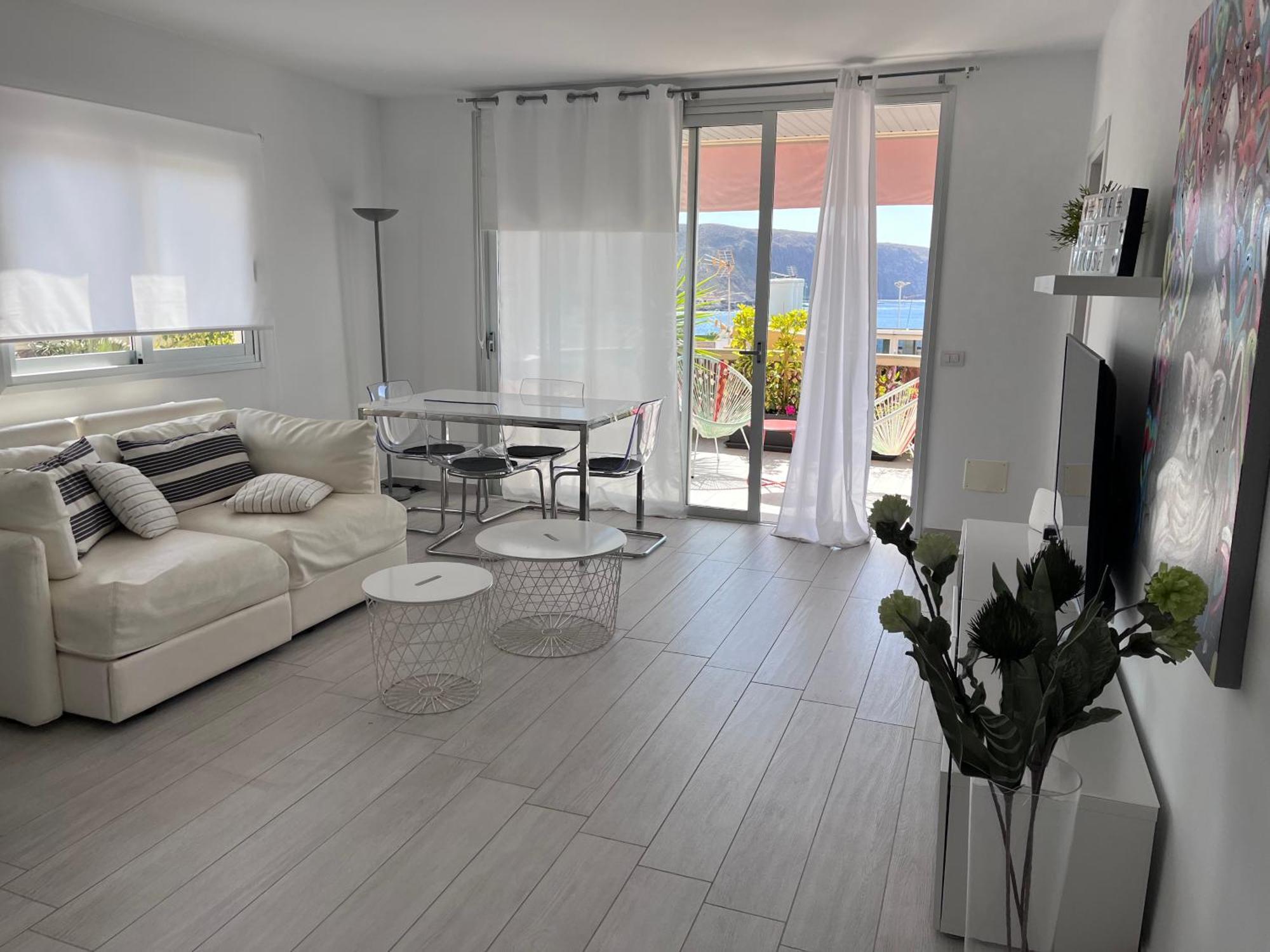 דירות לוס כריסטיאנוס The White Heart House - Attic Sea View מראה חיצוני תמונה
